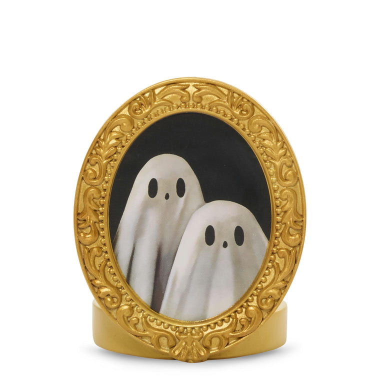 Ghost Portrait Tea Light Candle Holder H7