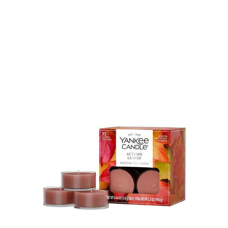 Autumn Leaves® Scented Tea Light Candles C3