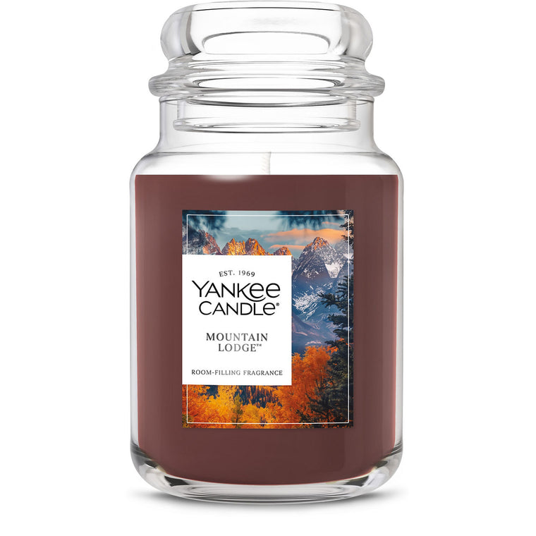 Mountain Lodge™ Original Large Jar Candle Q0