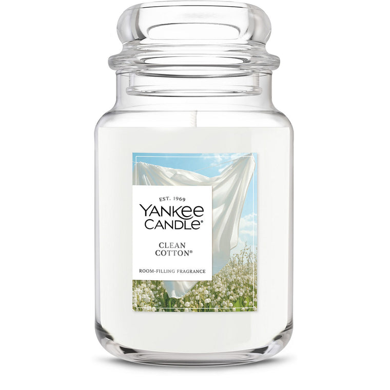 Clean Cotton® Original Large Jar Candle N1