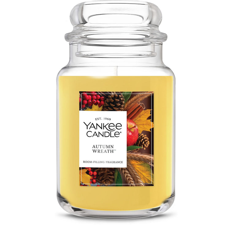 Autumn Wreath™ Original Large Jar Candle J5