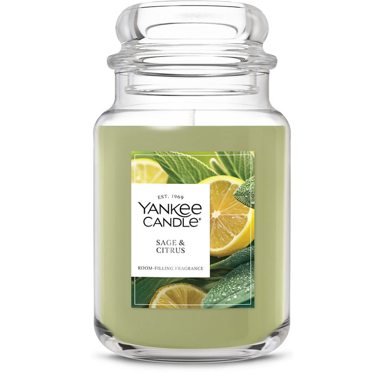 Sage & Citrus Original Large Jar Candle F9