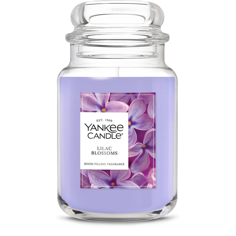 Lilac Blossoms Original Large Jar Candle E2