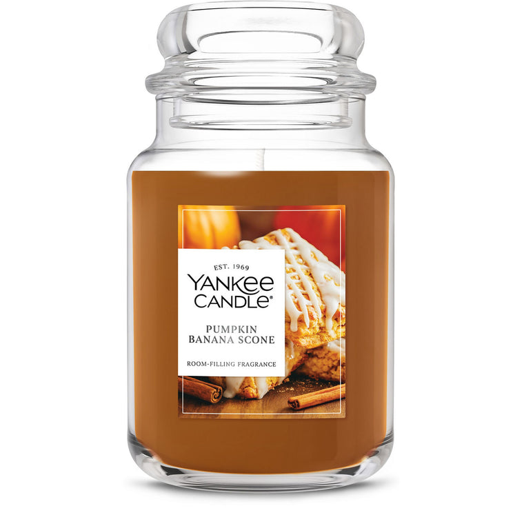 Pumpkin Banana Scone Original Large Jar Candle I9