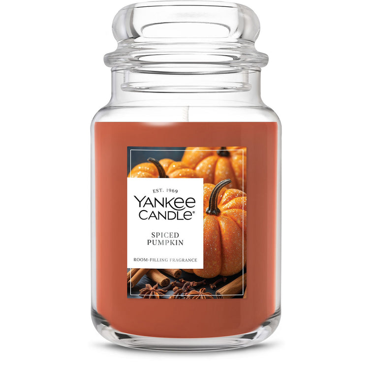 Spiced Pumpkin Original Large Jar Candle H3