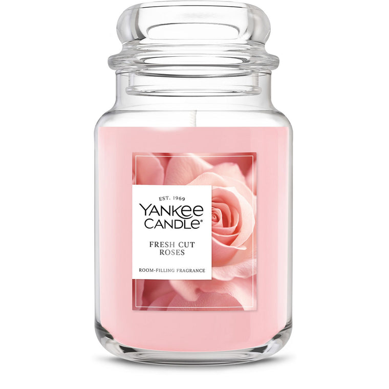 Fresh Cut Roses Original Large Jar Candle P8