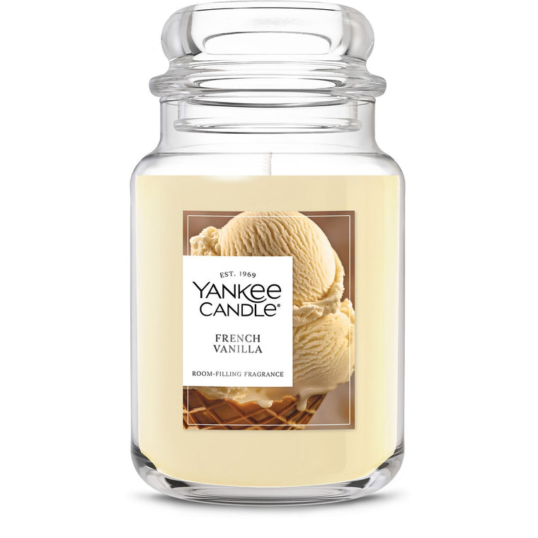 French Vanilla Original Large Jar Candle B7