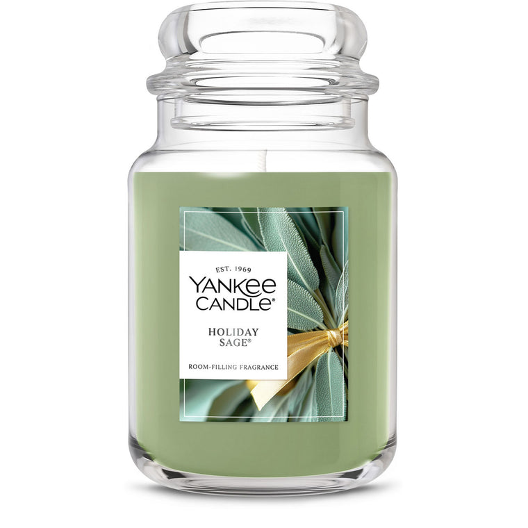 Holiday Sage® Original Large Jar Candle F8