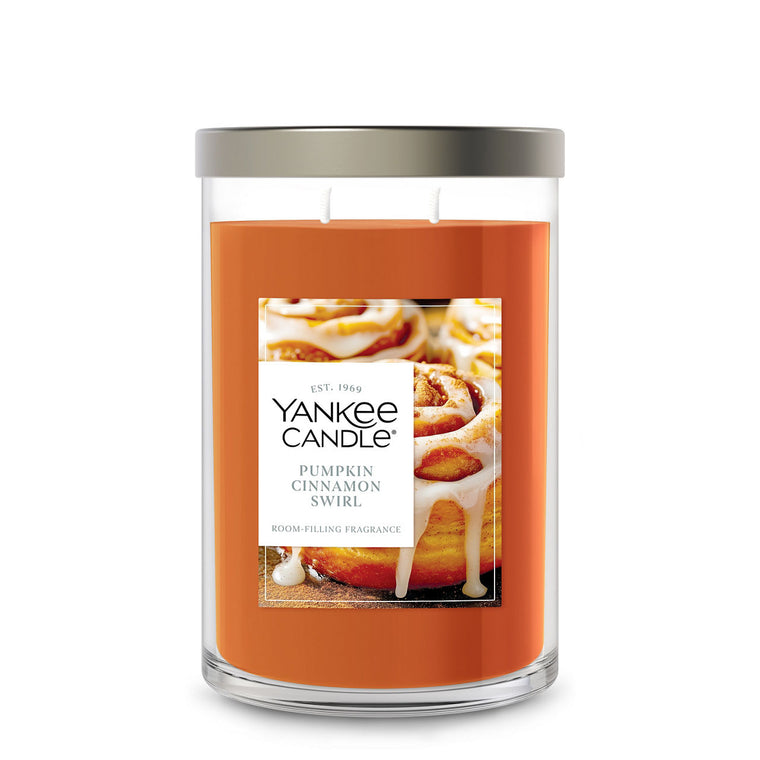 Pumpkin Cinnamon Swirl Large Tumbler Candle N8