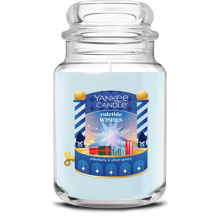 Yuletide Wishes Original Large Jar Candle Z6