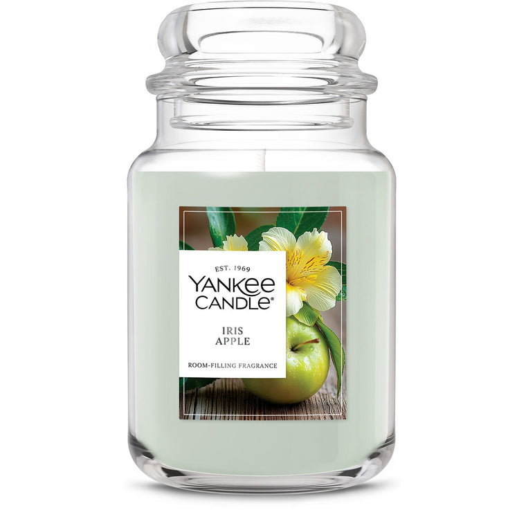 Iris Apple Original Large Jar Candle W5