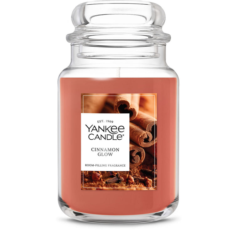 Cinnamon Glow Original Large Jar Candle D1