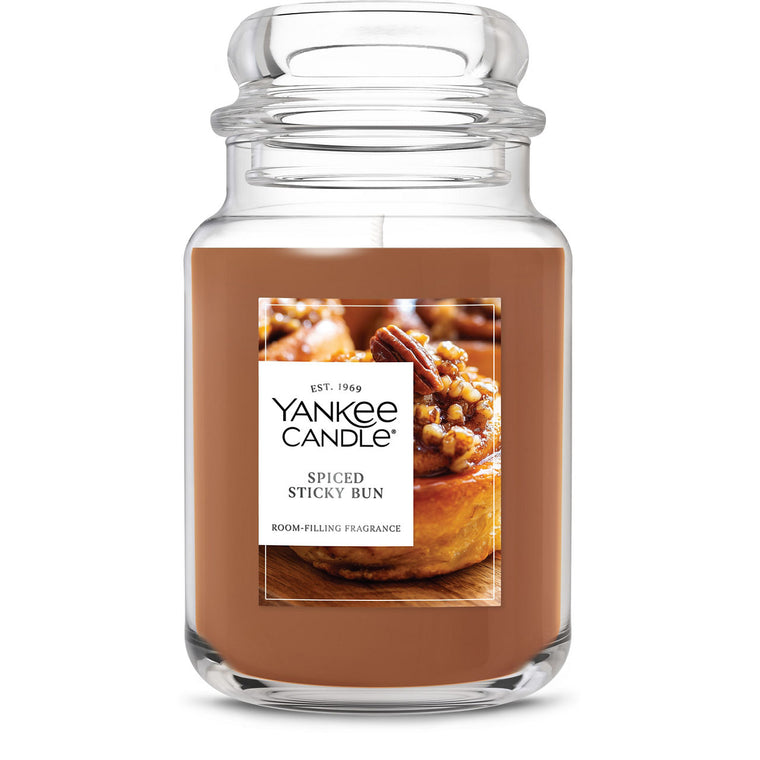Spiced Sticky Bun Original Large Jar Candle X1