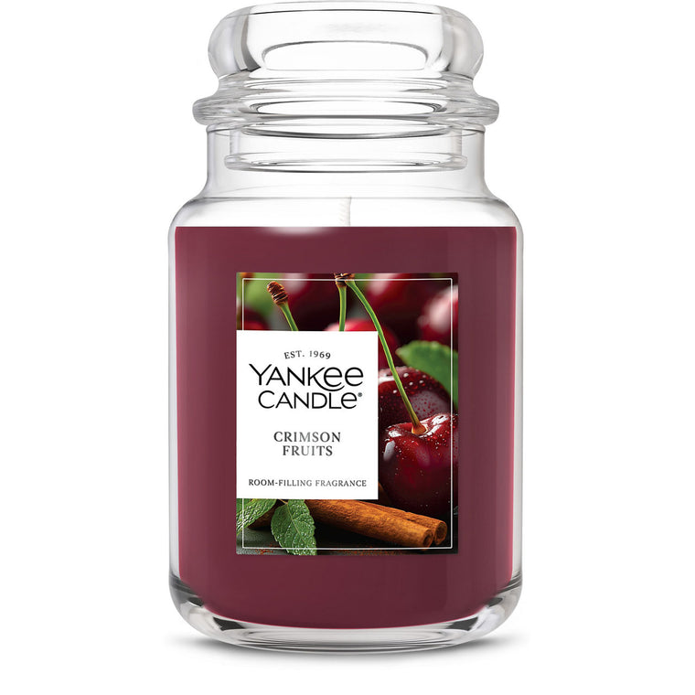 Crimson Fruits Original Large Jar Candle J3