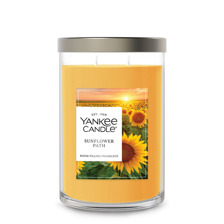 Sunflower Path Large Tumbler Candle N3