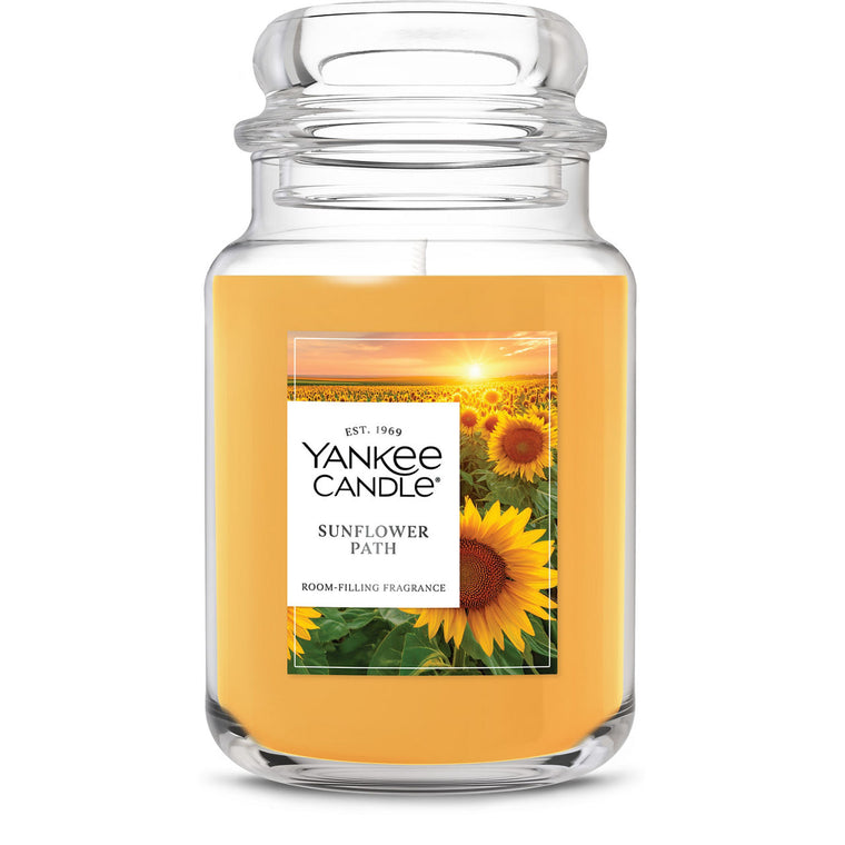 Sunflower Path Original Large Jar Candle B5