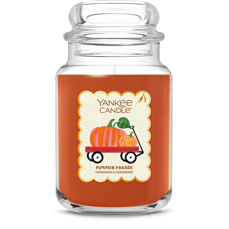 Pumpkin Parade Original Large Jar Candle A6