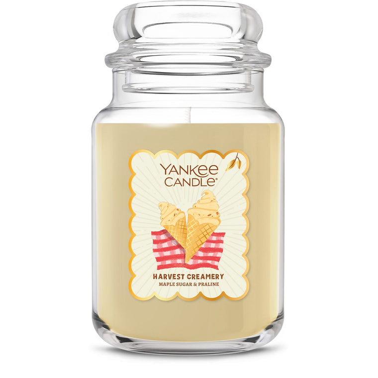 Harvest Creamery Original Large Jar Candle E3