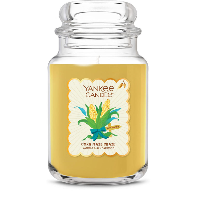 Corn Maze Craze Original Large Jar Candle D1