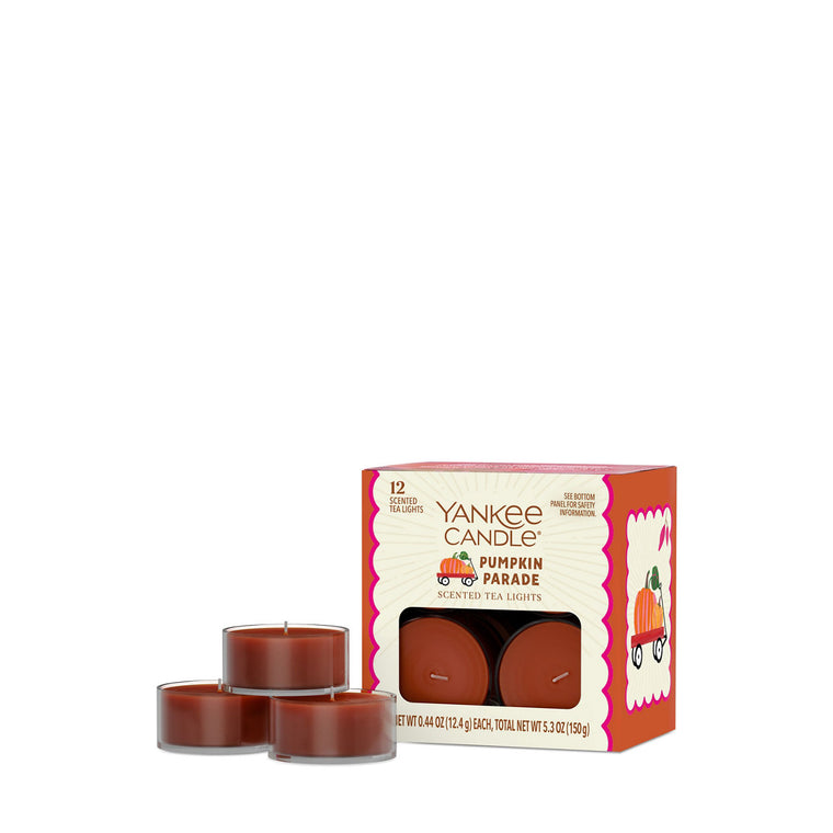 Pumpkin Parade Scented Tea Light Candles S5