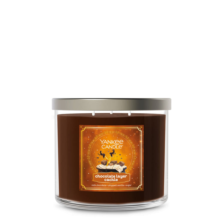 Chocolate Layer “Cackle” 3-Wick Candle H7