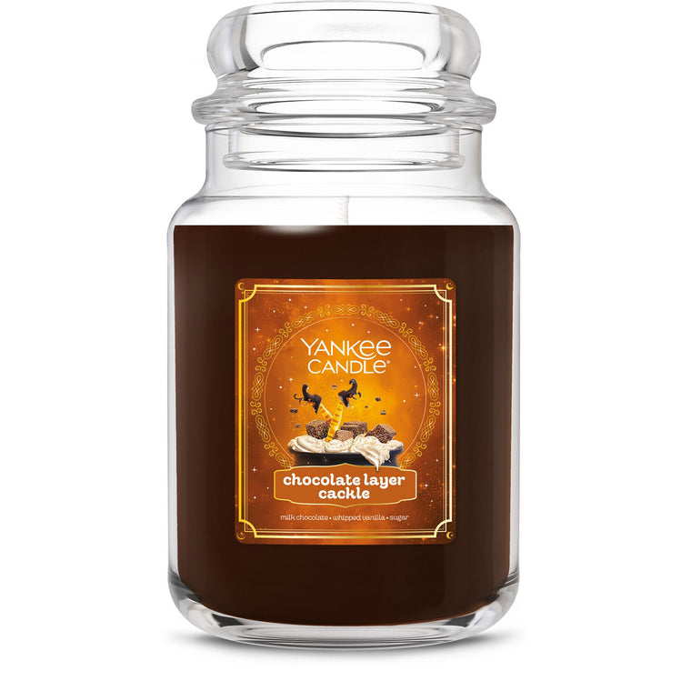 Chocolate Layer “Cackle” Original Large Jar Candle W0