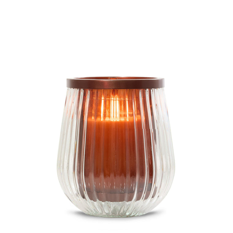 Radiant Flame Jar Candle Holder U4