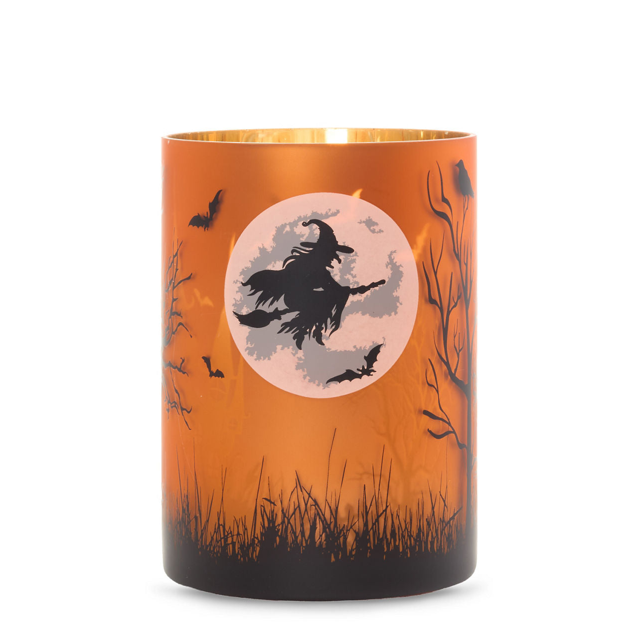 Witch's Moon Jar Candle Holder