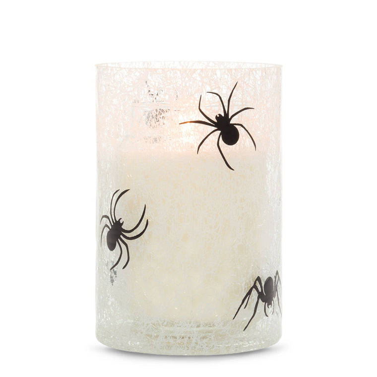 Spider Web Jar Candle Holder T2