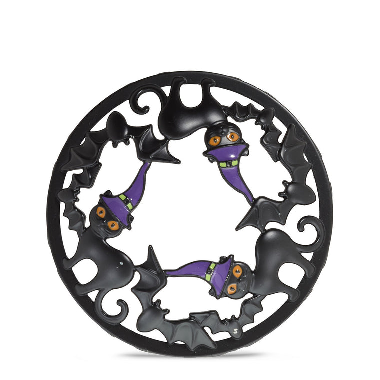 Cats & Bats Illuma-Lid® Jar Candle Topper I5