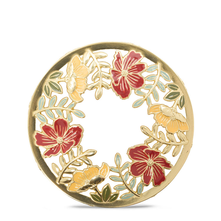 Fall Color Leaves Illuma-Lid® Jar Candle Topper E8