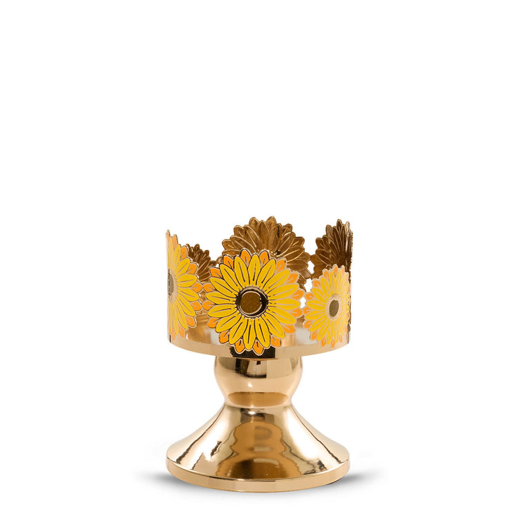 Sunflower Daze Candle Pedestal T7